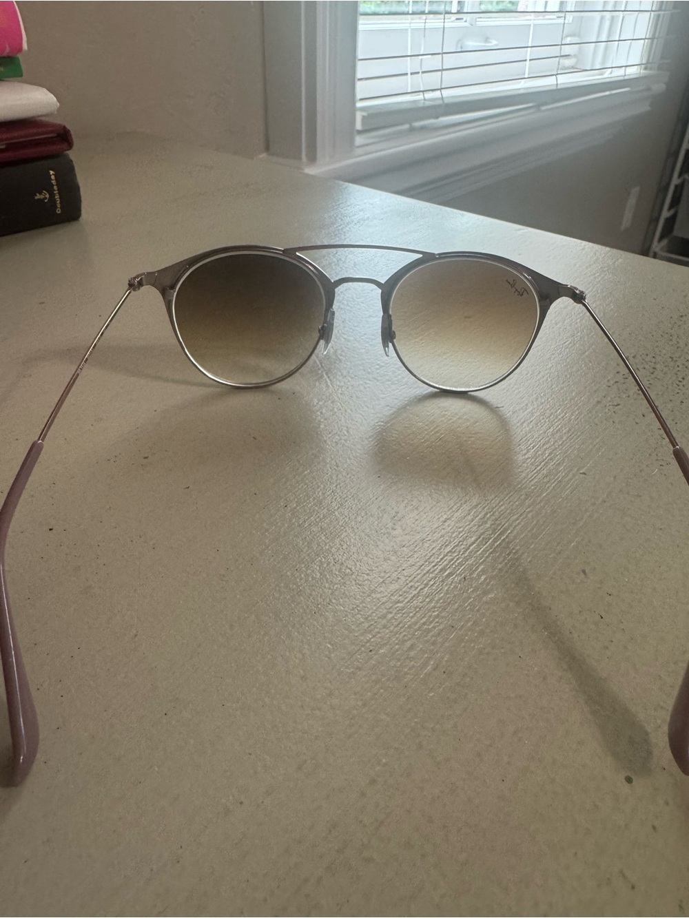Ray-Ban Women's Brown Frame Sunglasses with Brown Gradient Lenses - Picture 3 of 5
